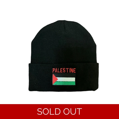 Falestine Palestine Flag beanie black